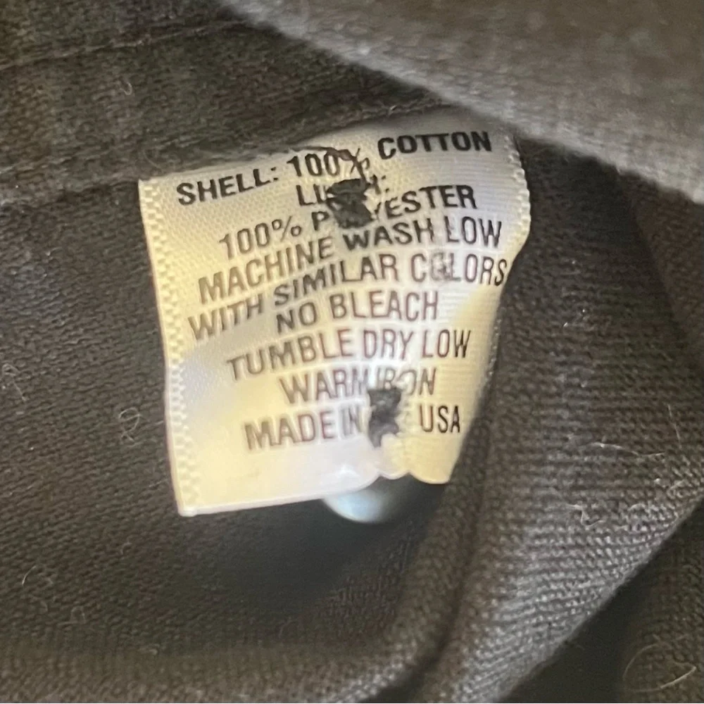 Topo Designs Flannel Mountain Shirt Button Up Long Sleeve Black Size M - Picture 8 of 9